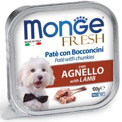 MONGE Paté and Chunkies with Lamb