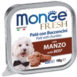 MONGE Paté and Chunkies with Beef