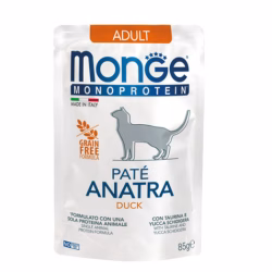 MONGE Solo Cat Monoprotein Paté ADULT Duck
