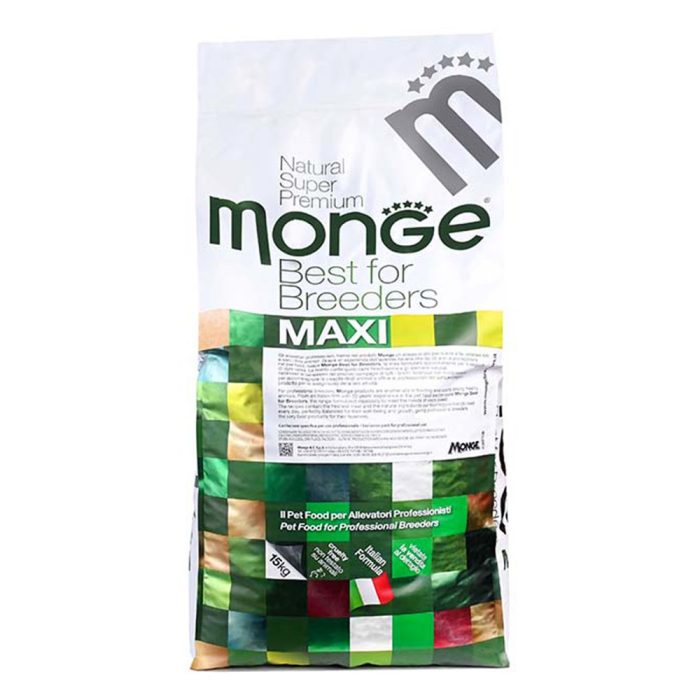 MONGE Natural Superpremium Maxi Puppy & Junior Rich in Chicken