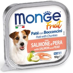 MONGE Paté and Chunkies with Salmon and Pear