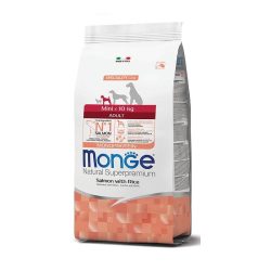 MONGE Natural Superpremium All Breeds Adult Monoprotein Salmon with Rice
