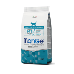 MONGE Natural Superpremium Kitten Rich in Chicken