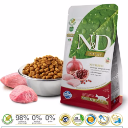 N&D CAT ANCESTRAL GRAIN CHICKEN NEUTERED ADULT 1.5KG