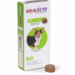 Bravecto для собак весом от 10 до 20 кг