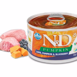 N&D DOG WET FOOD LAMB. PUMPKIN & BLUEBERRY STARTER 140 GR