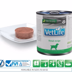 VET LIFE DOG WET FOOD NATURAL DIET RENAL 300 GR