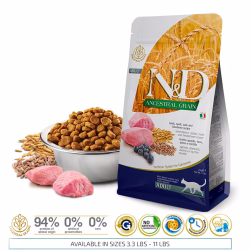 N&D CAT PRIME LAMB & BLUEBERRY ADULT 10 KG